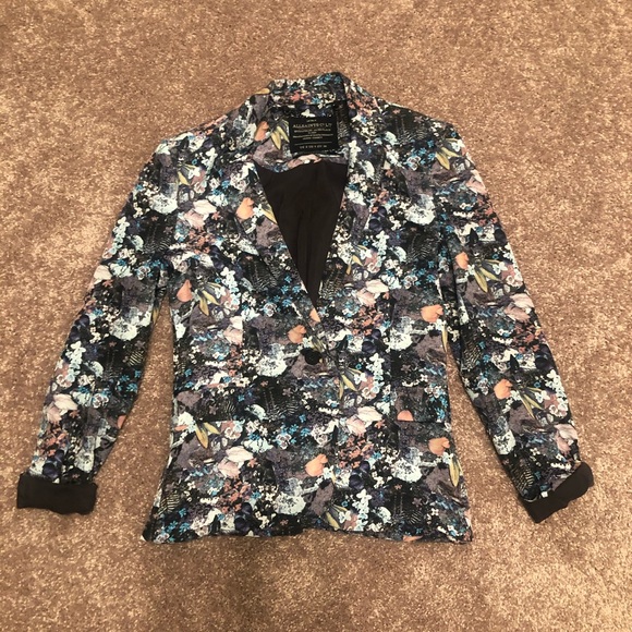 ALL SAINTS Floral Jacket - Picture 1 of 10